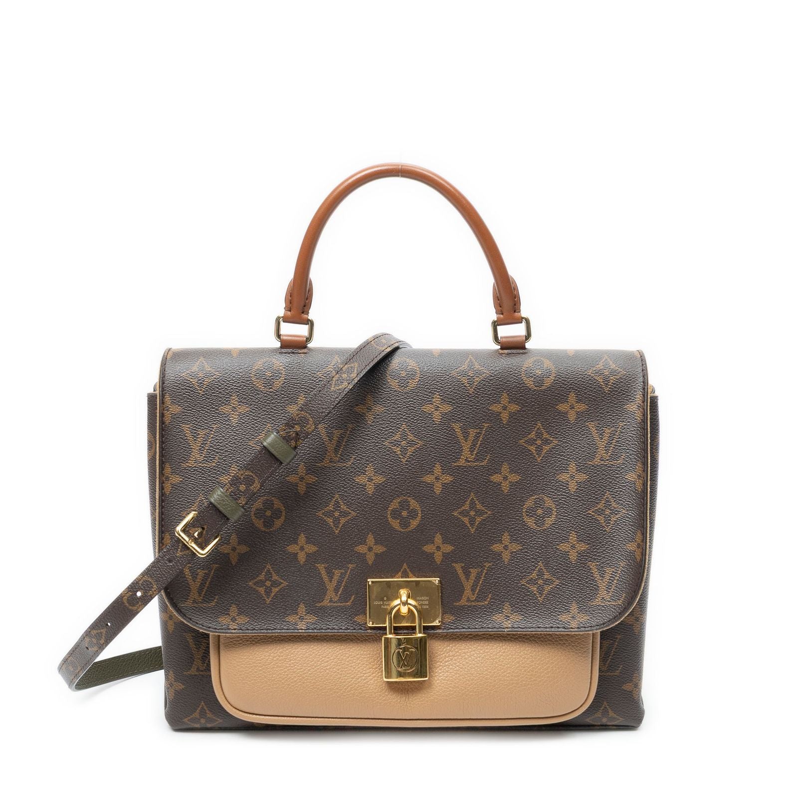 Louis Vuitton Marignan Brown Monogram Canvas Shoulder