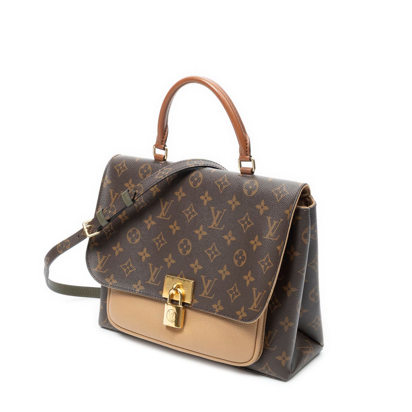 Louis Vuitton Marignan Brown Monogram Canvas Shoulder — view 2