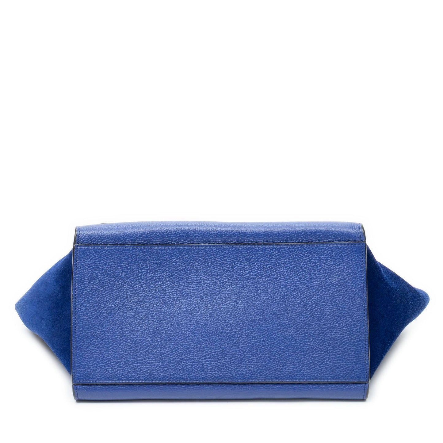 Celine Small blue Grain Calf Leather Shoulder — view 6