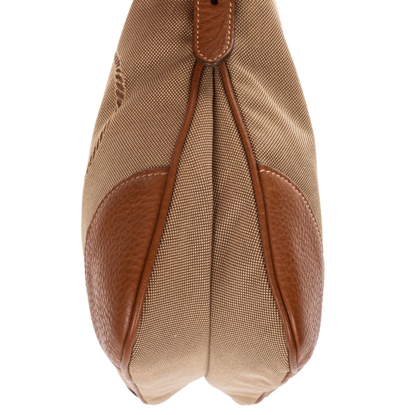 Prada Vintage Flap Cross Bodybrown Beige Jacquard canvas — view 7