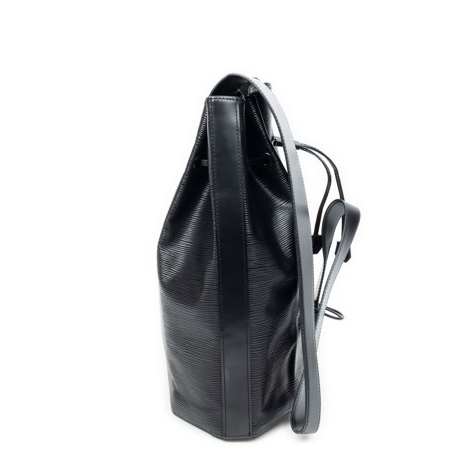 Louis Vuitton Sac a Dos Black Epi Handbag — view 3
