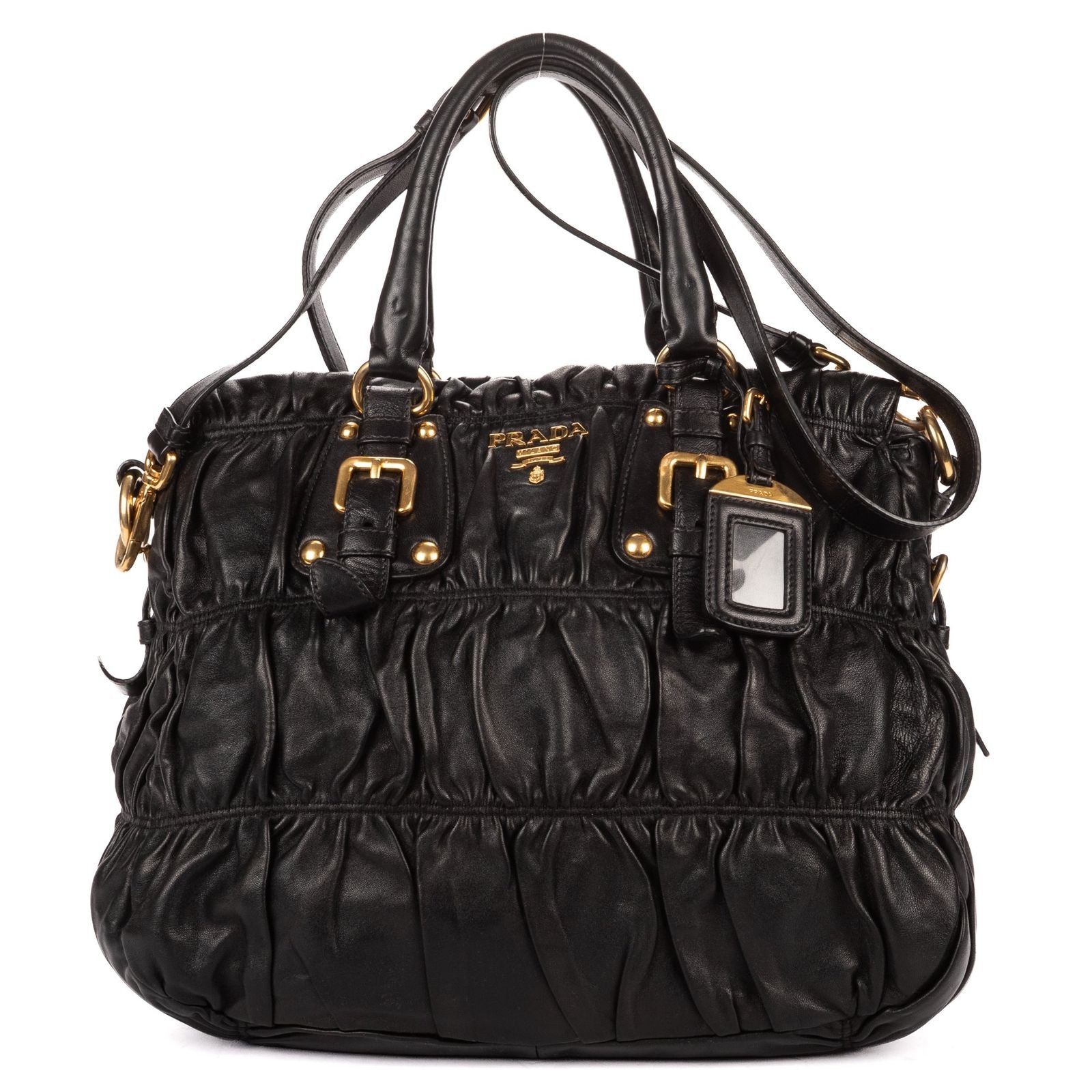 Prada Tote Black Nappa leather