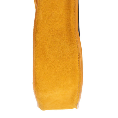 Celine Trotteur Crossbody Yellow Suede Leather — view 7