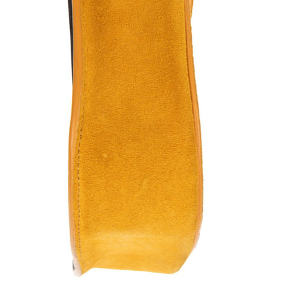 Celine Trotteur Crossbody Yellow Suede Leather — view 8