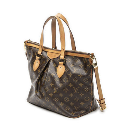 Louis Vuitton Palermo Brown Monogram Canvas Shoulder — view 2