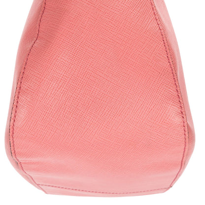 Prada Hobo Pink Saffiano Leather — view 7