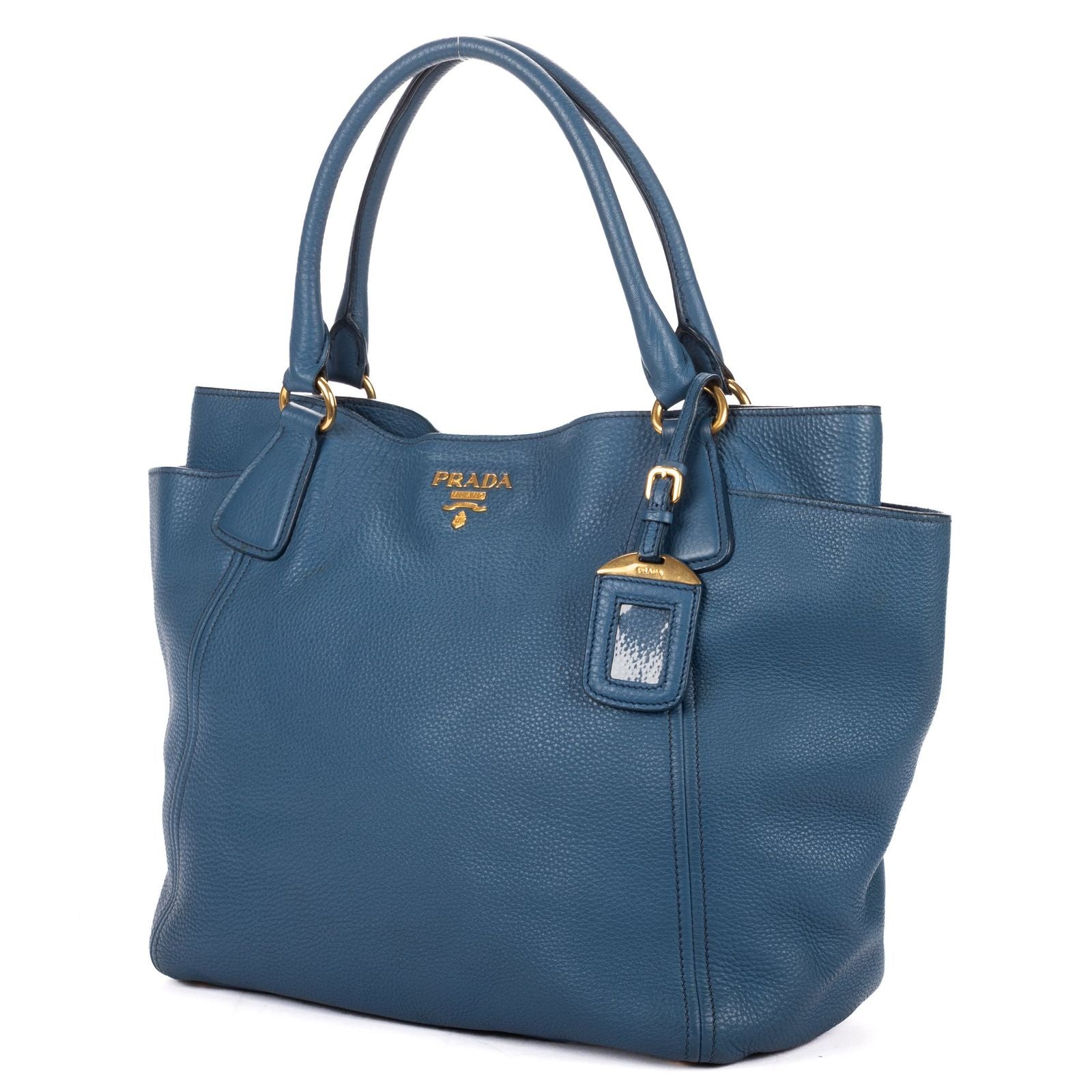 Prada Tote Blue — view 2