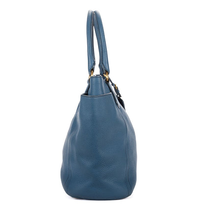 Prada Tote Blue — view 4