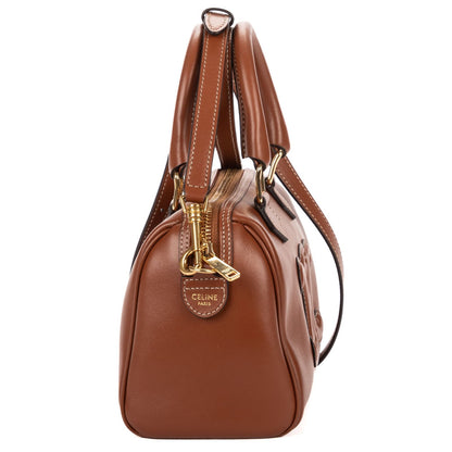 Celine Smallbostonbrown Smooth Calfskin Shoulder — view 4