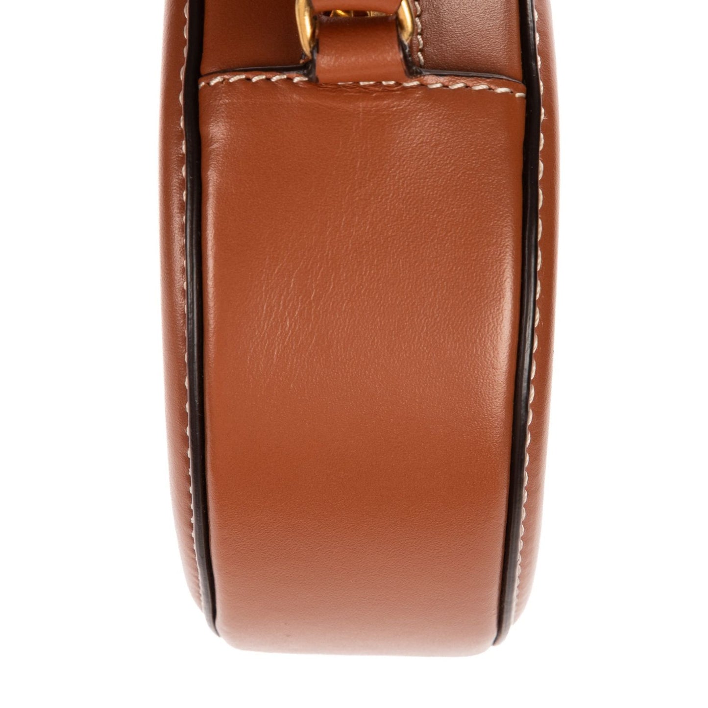 Celine Triomphe Cross Bodybrown Smooth Calfskin Crossbody — view 8