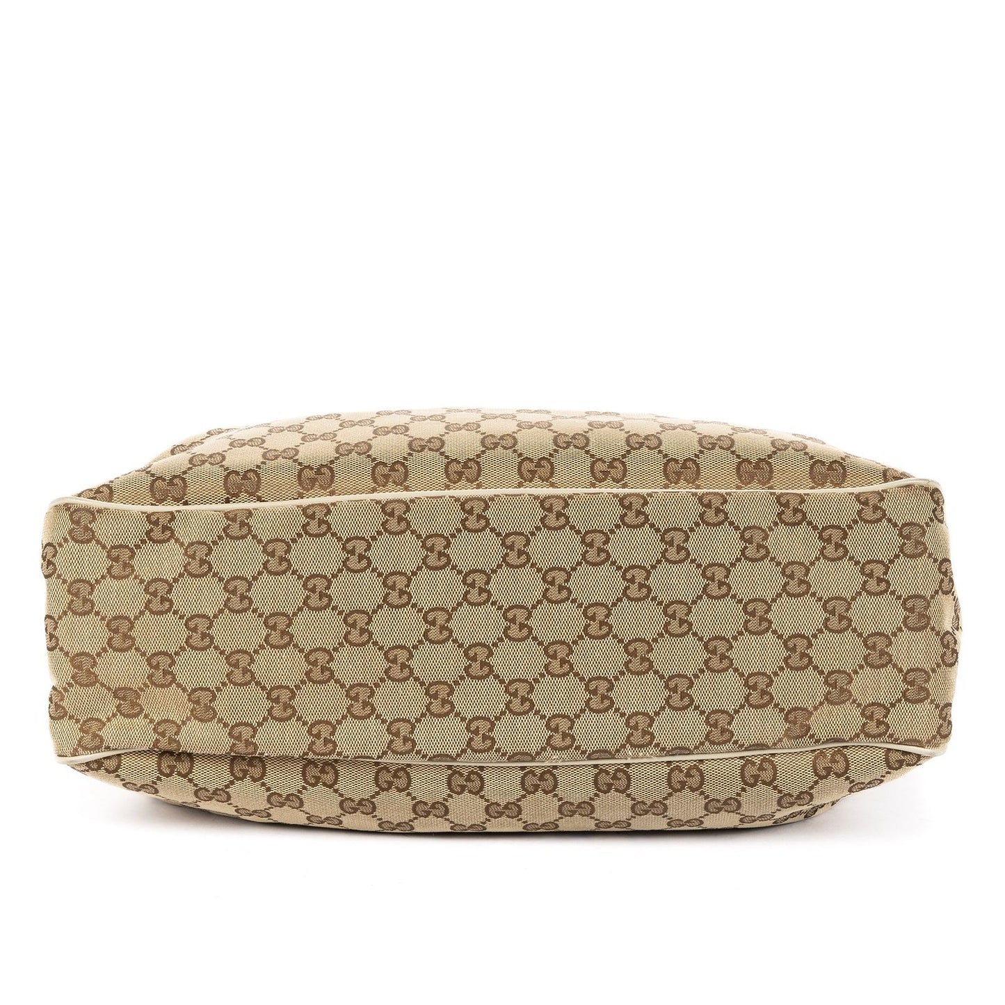 Gucci Mini Tote Beige Ivory GG Canvas — view 6