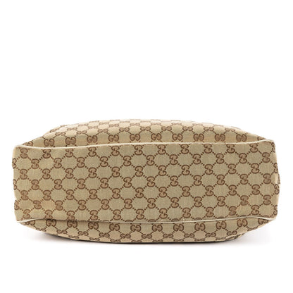 Gucci Mini Tote Beige Ivory GG Canvas — view 6