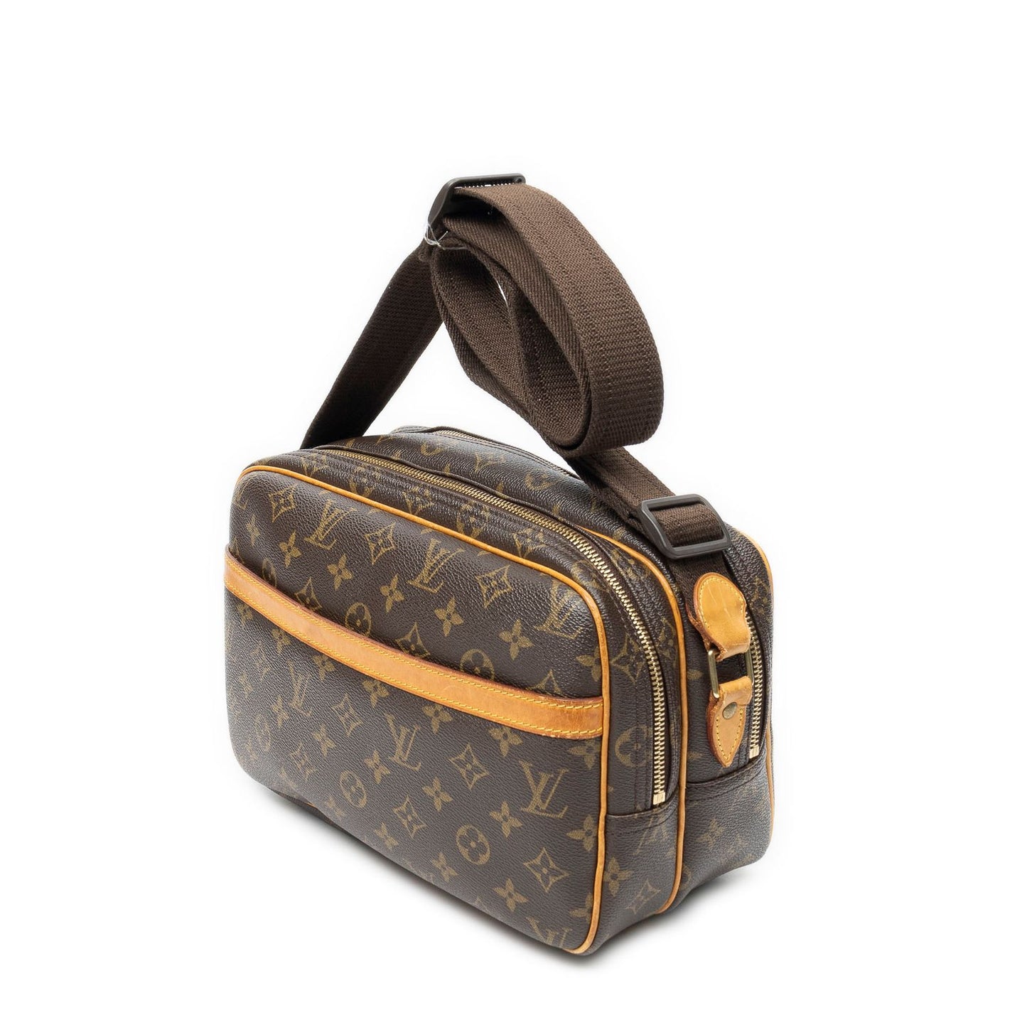 Louis Vuitton Brown Monogram Canvas Shoulder — view 2