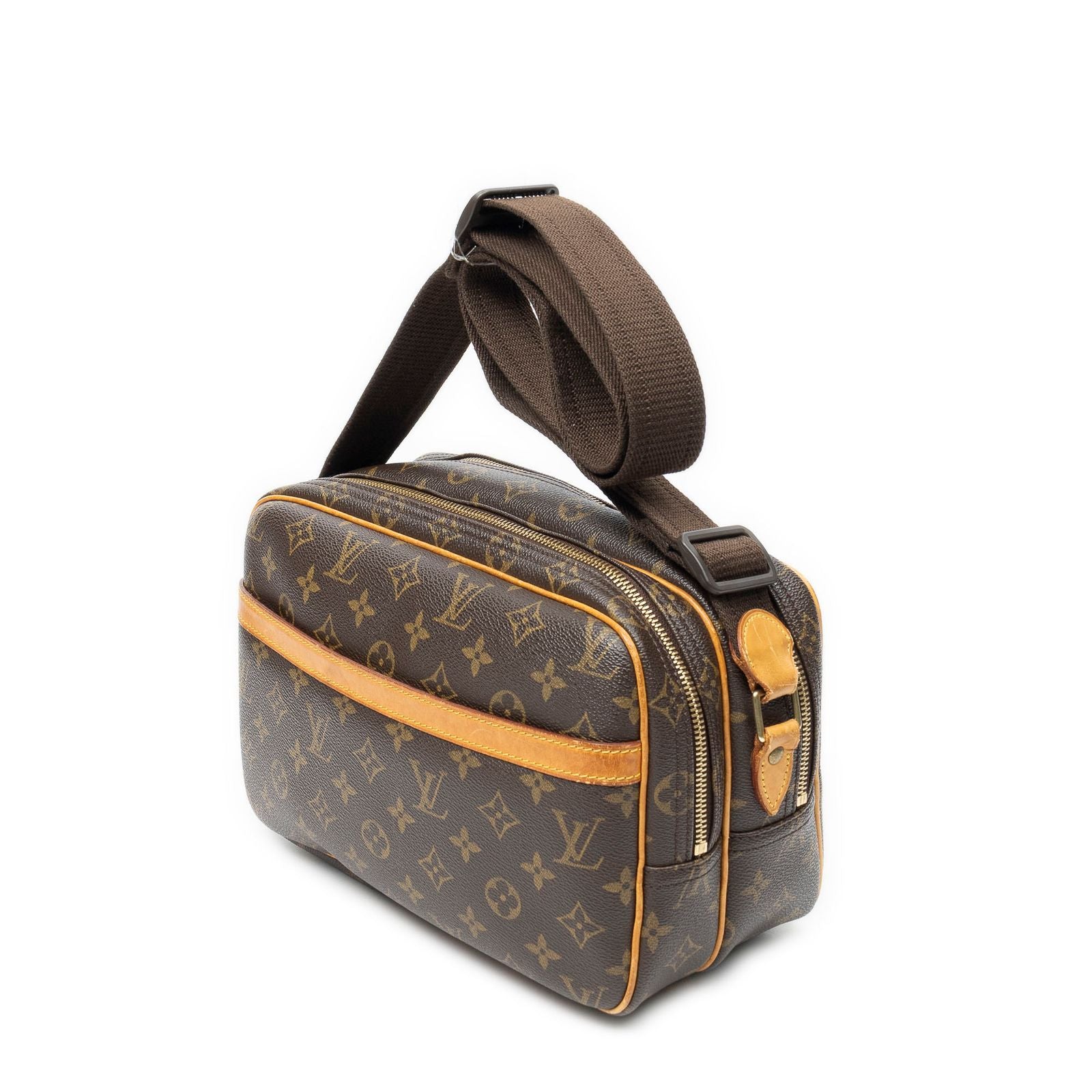 Louis Vuitton Brown Monogram Canvas Shoulder — view 2