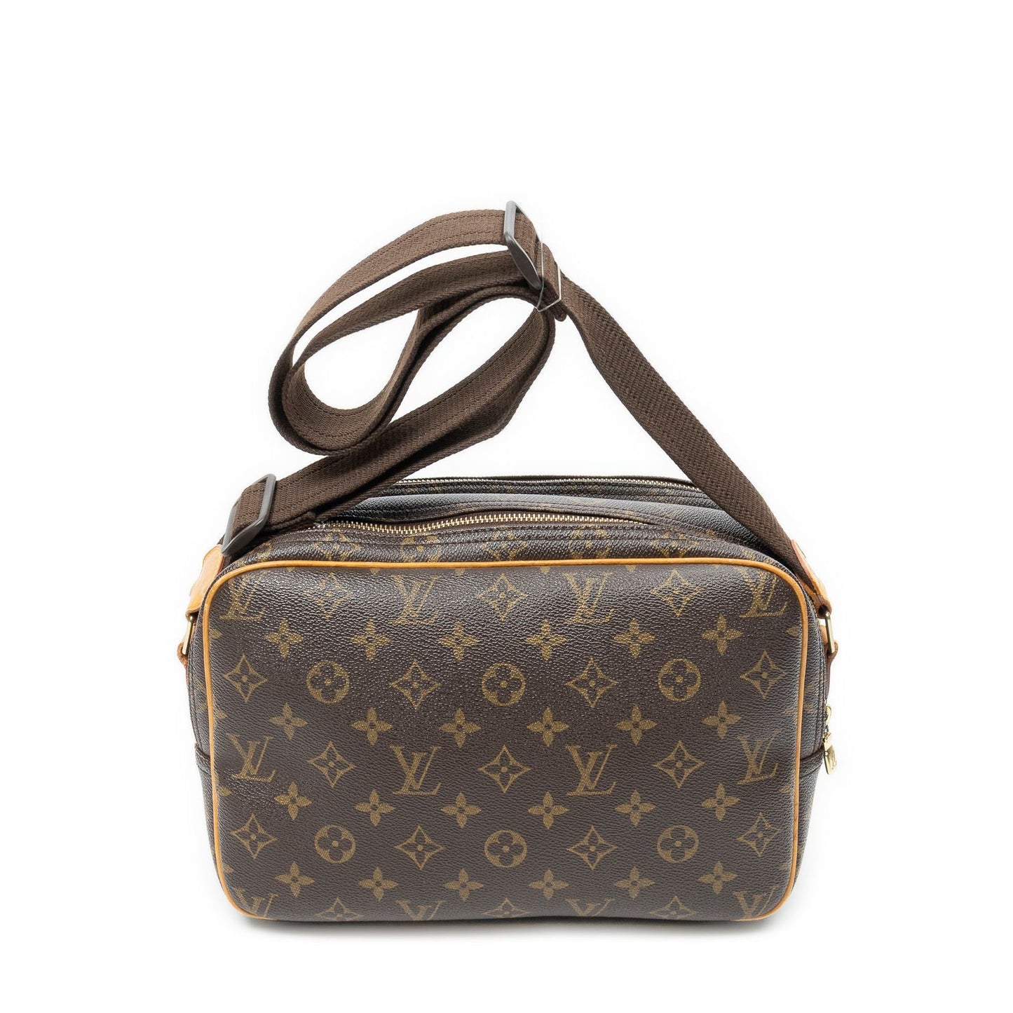 Louis Vuitton Brown Monogram Canvas Shoulder — view 5