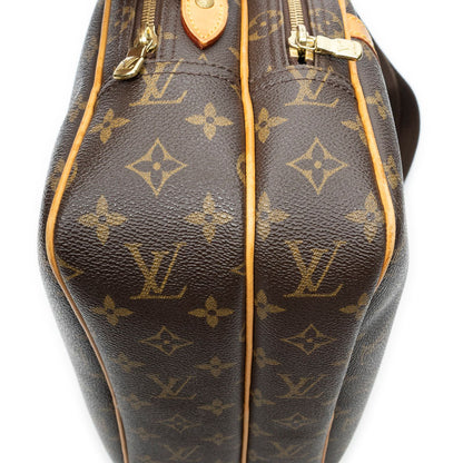 Louis Vuitton Brown Monogram Canvas Shoulder — view 8