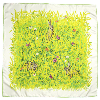 Hermes Scarf Green Twillsilk — view 2