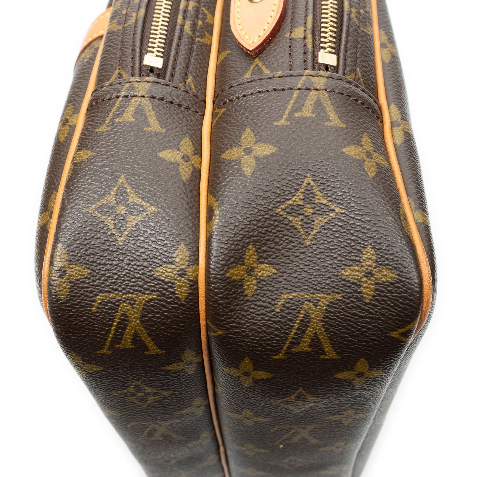 Louis Vuitton Brown Monogram Canvas Shoulder — view 7