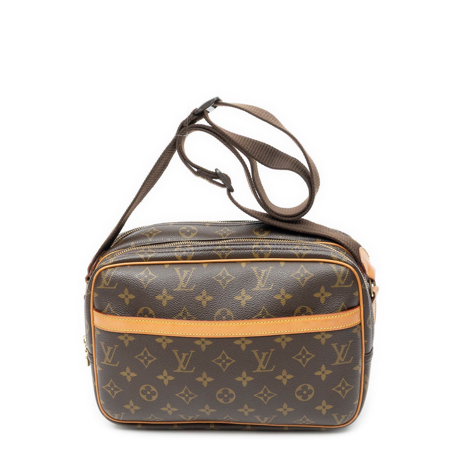 Louis Vuitton Brown Monogram Canvas Shoulder