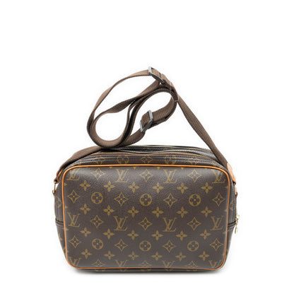 Louis Vuitton Brown Monogram Canvas Shoulder — view 5