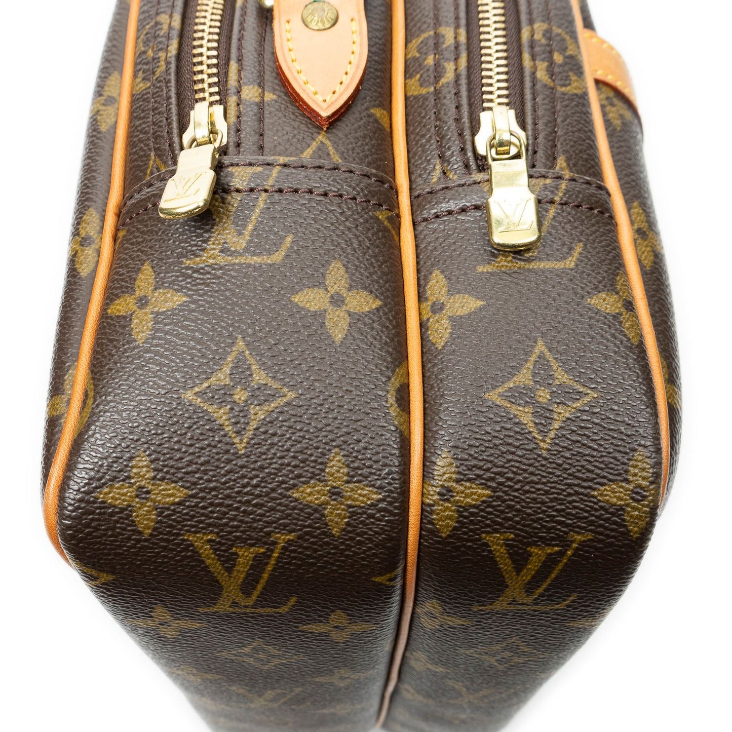 Louis Vuitton Brown Monogram Canvas Shoulder — view 8
