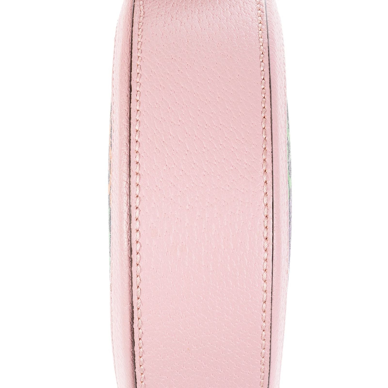 Gucci GG Psychedelic Round Crossbody Pink Multicolor Supreme Coated Canvasa — view 7