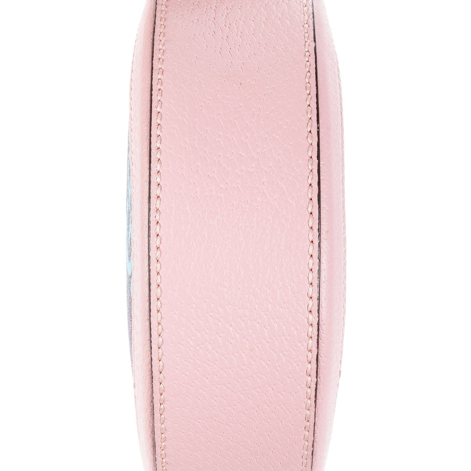 Gucci GG Psychedelic Round Crossbody Pink Multicolor Supreme Coated Canvasa — view 8