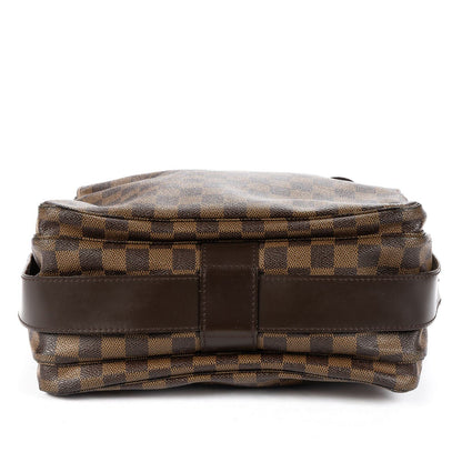 Louis Vuitton Naviglio Brown Damier Ebene Shoulder — view 6