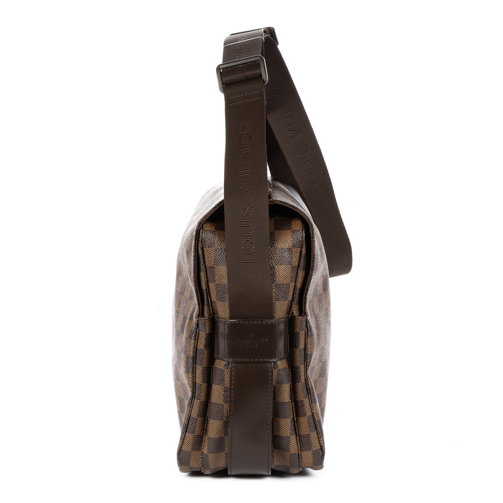 Louis Vuitton Naviglio Brown Damier Ebene Shoulder — view 4