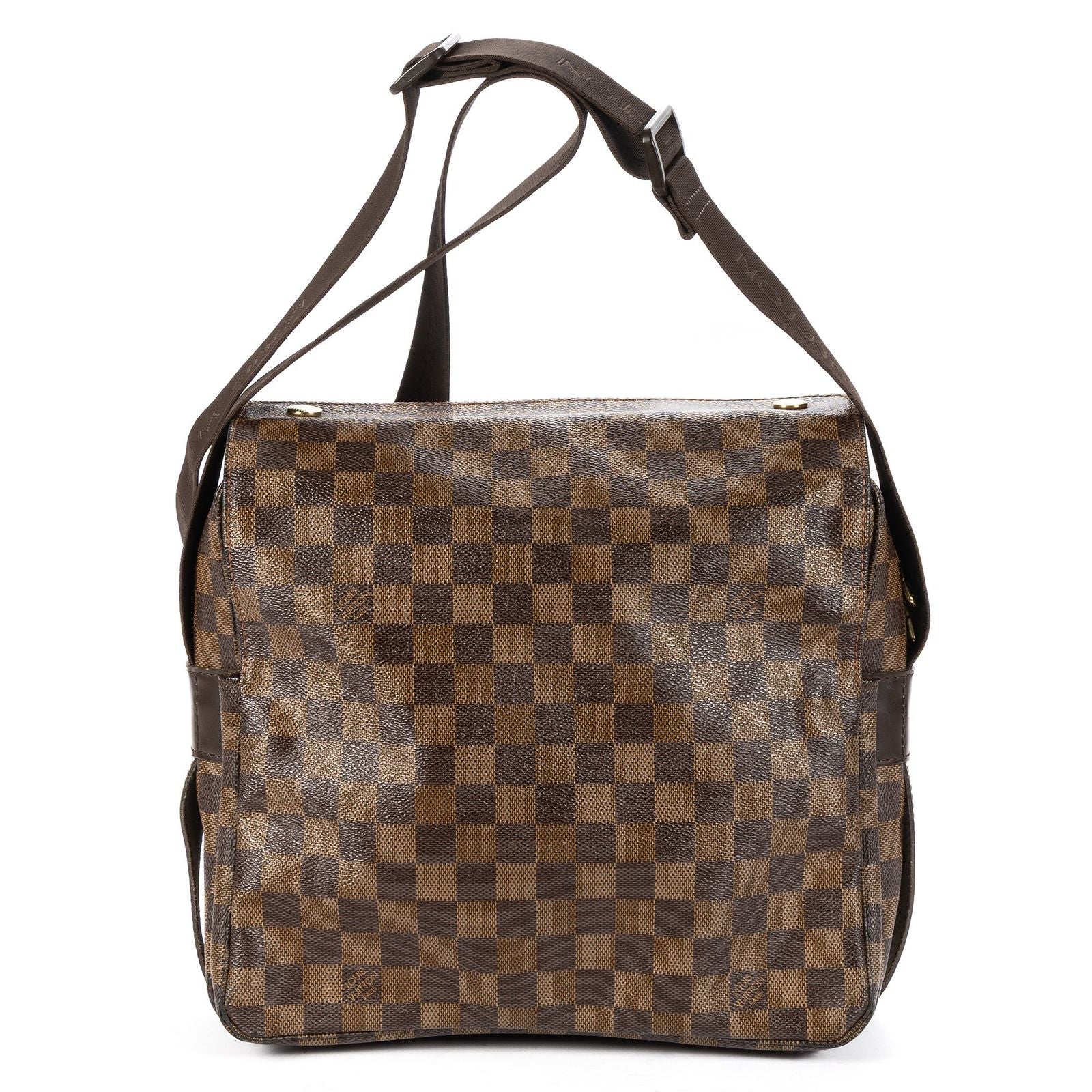 Louis Vuitton Naviglio Brown Damier Ebene Shoulder — view 5