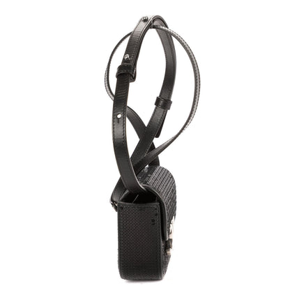 Celine Mini Claude Black Matelasse Calfskin Shoulder — view 4