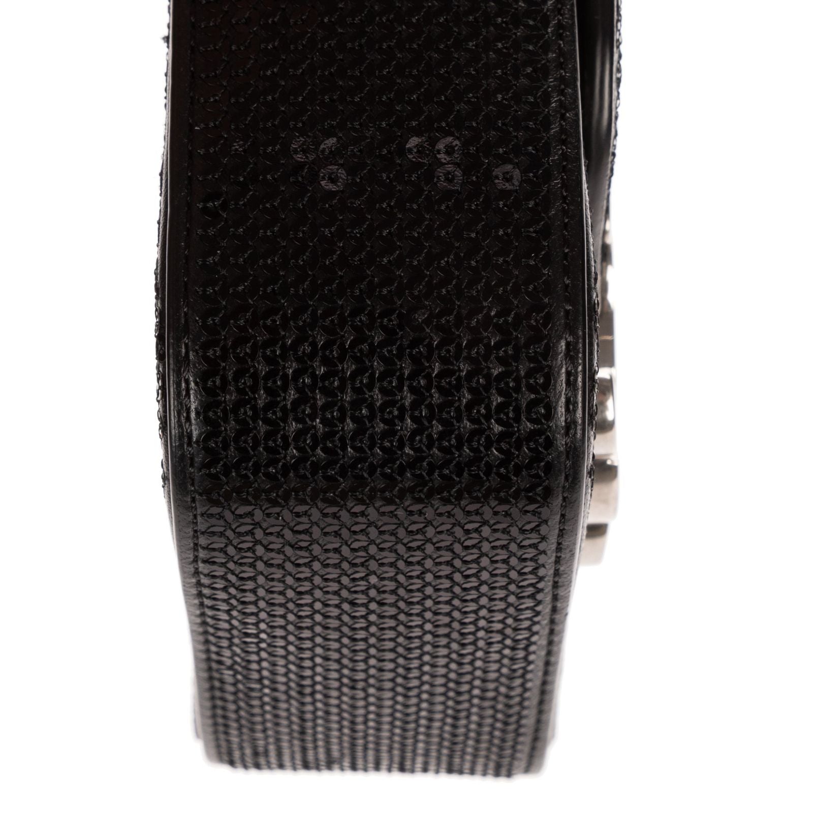 Celine Mini Claude Black Matelasse Calfskin Shoulder — view 8