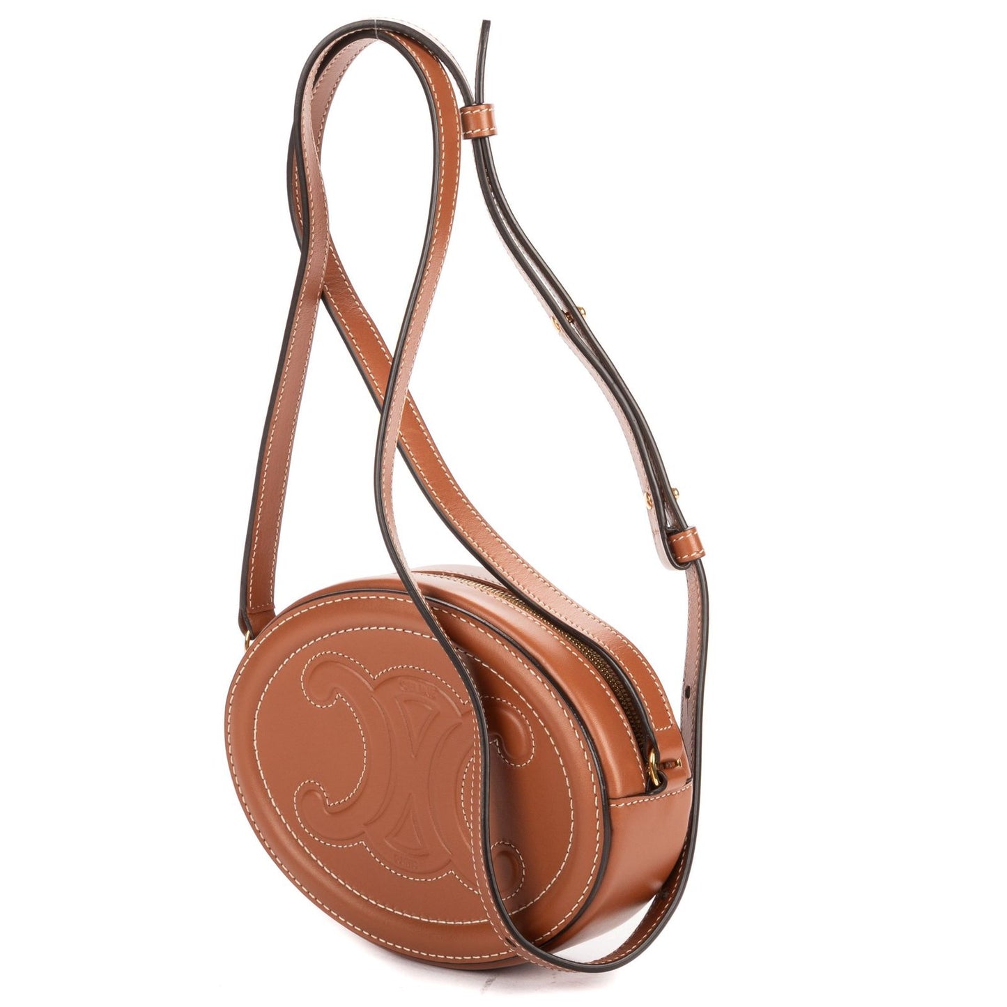 Celine Oval Crossbody Tansmooth Calfskin Leather — view 2