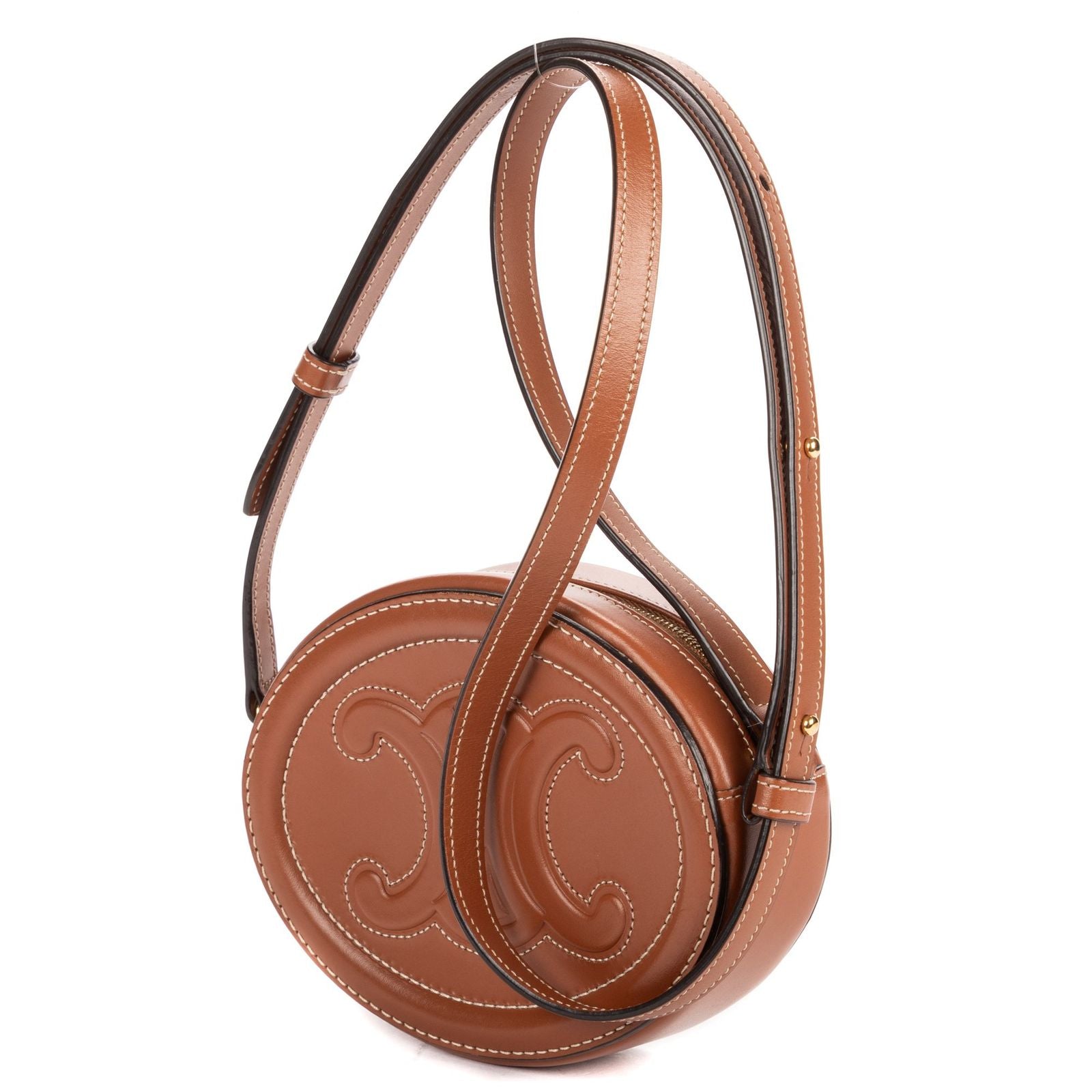 Celine Oval Crossbody Tansmooth Calfskin Leather — view 2