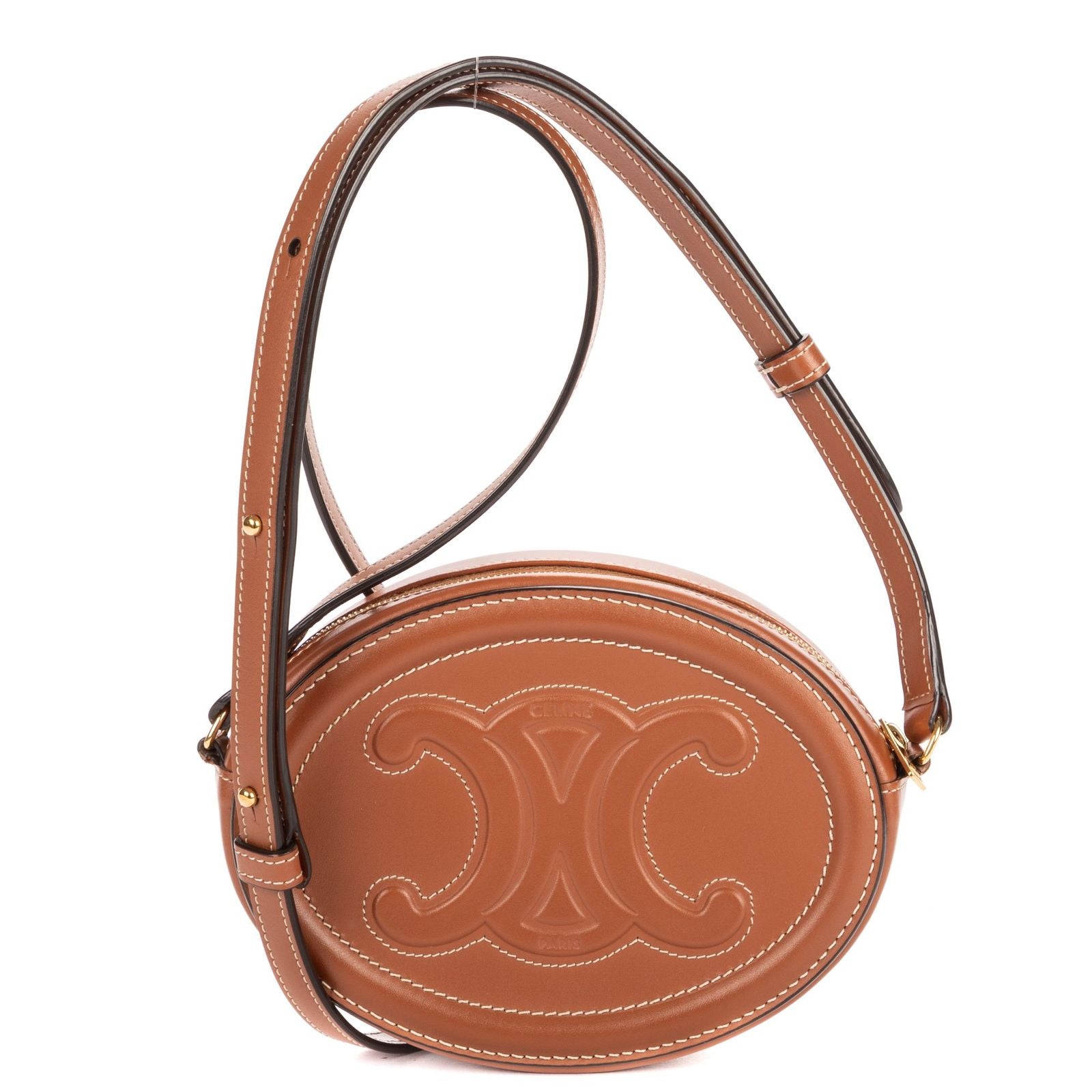 Celine Oval Crossbody Tansmooth Calfskin Leather — view 5