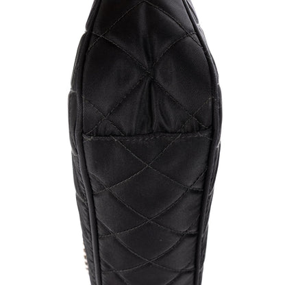 Prada Chain Shoulder Black Nylon Canvas — view 7