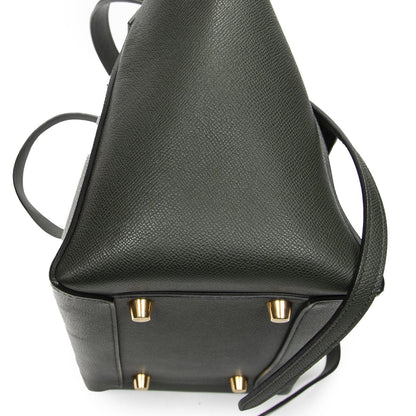 Celine Minibelt Darkgreen Grain Calf Leather Handbag — view 7
