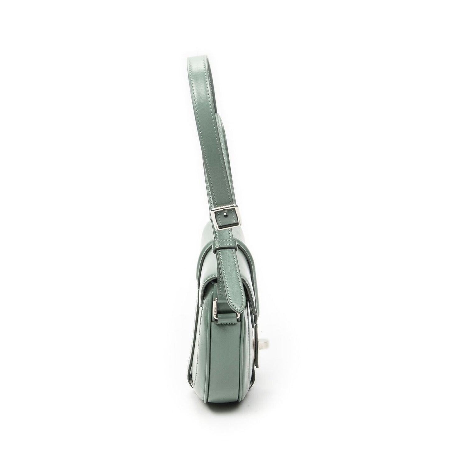 Celine Small Besace 16 Crossbody Lightgreen Smooth Calfskin — view 4