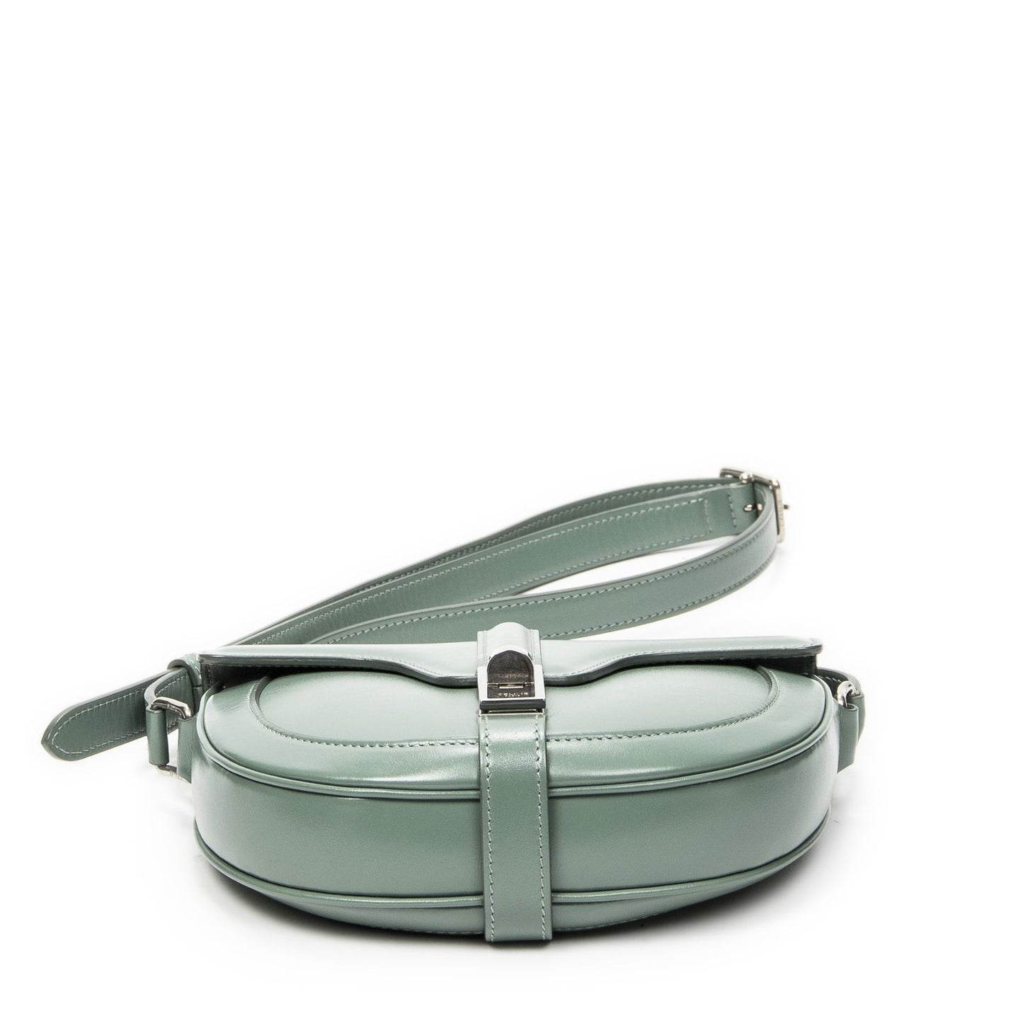 Celine Small Besace 16 Crossbody Lightgreen Smooth Calfskin — view 6
