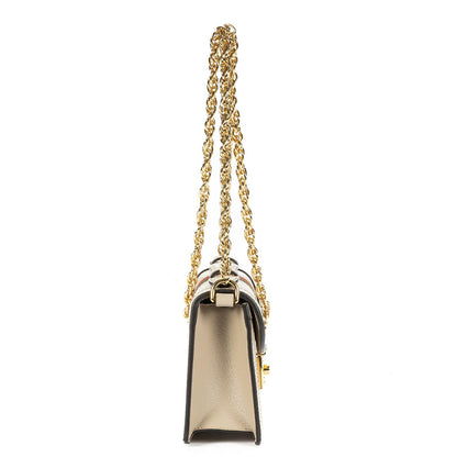 Gucci Mini Web Ophidia Cross Bodyivory White Supreme Canvas Crossbody — view 4
