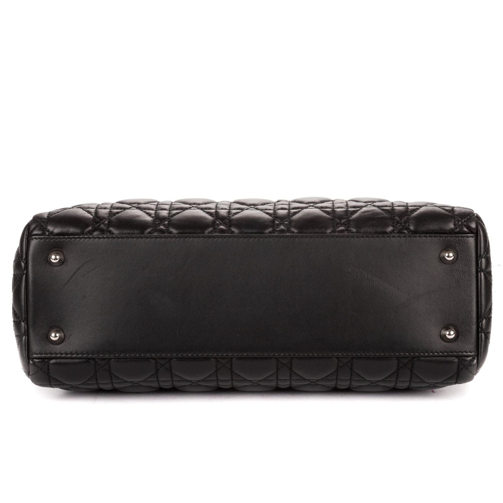 Dior tote Black Lambskin Leather — view 6