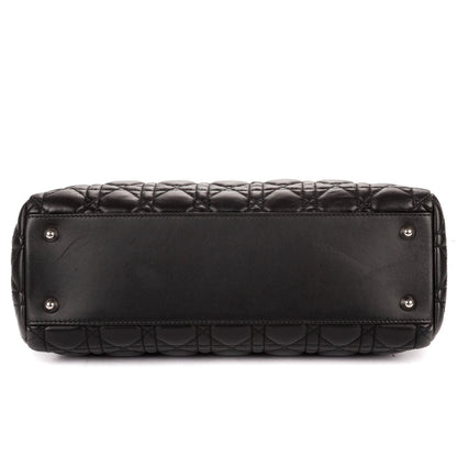 Dior tote Black Lambskin Leather — view 6
