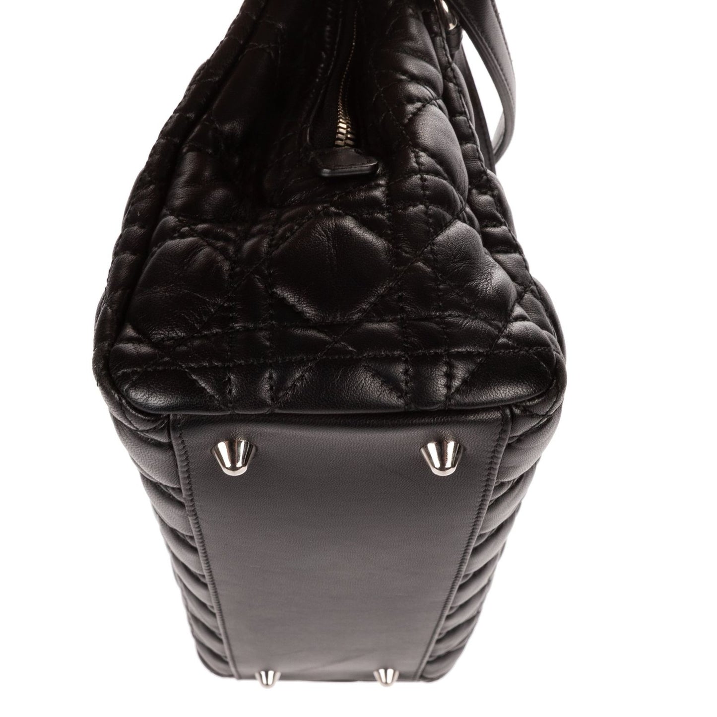 Dior tote Black Lambskin Leather — view 8