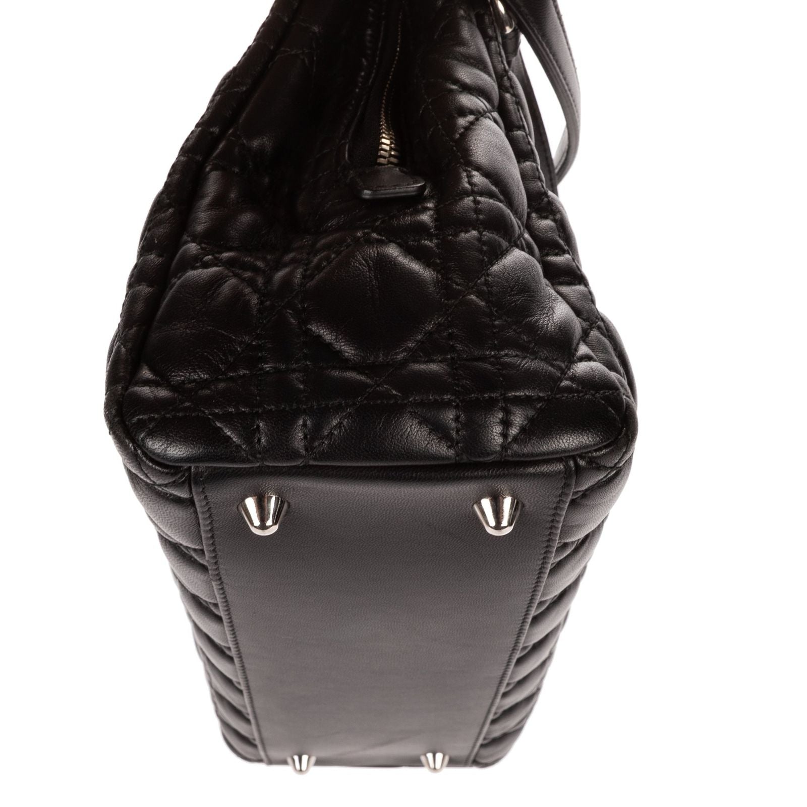 Dior tote Black Lambskin Leather — view 8