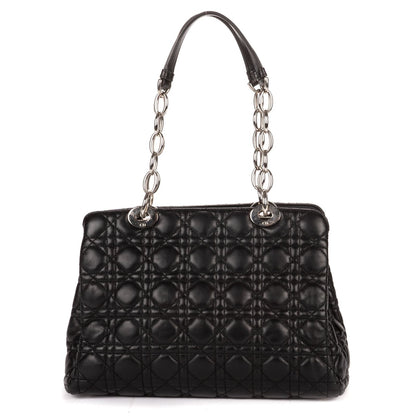 Dior tote Black Lambskin Leather — view 5