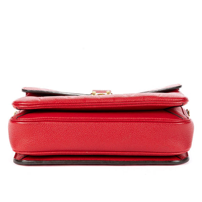 Louis Vuitton Pochette Metis Red Monogram Leather Handbag — view 6