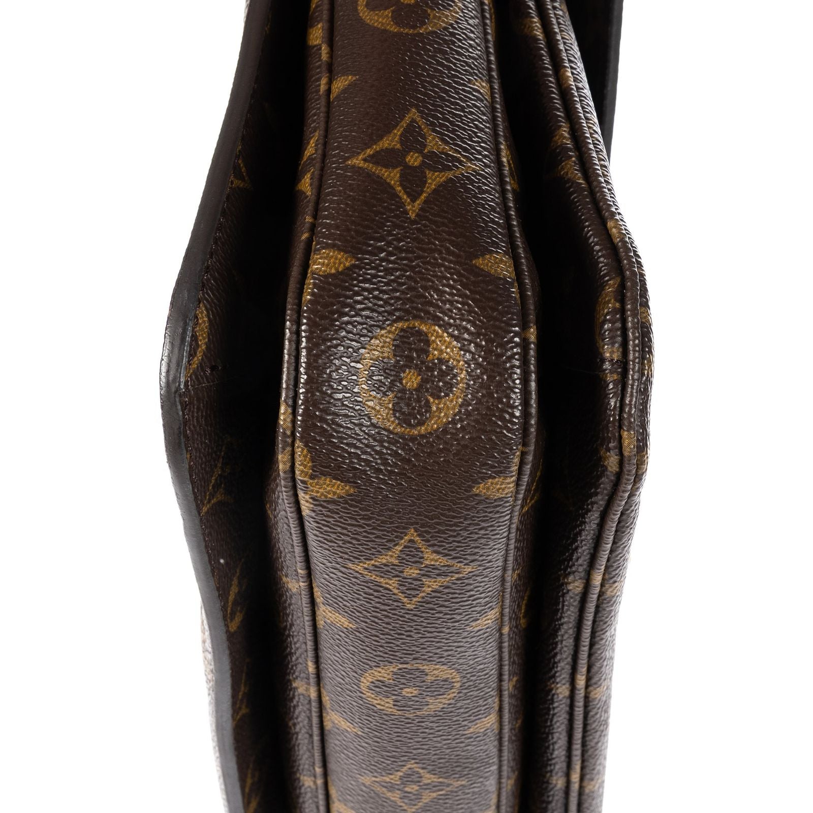 Louis Vuitton Pochette Metis Brown Monogram Canvas Handbag — view 7