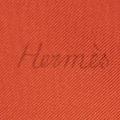 Hermes Scarf Red Brown Green Silk — view 4