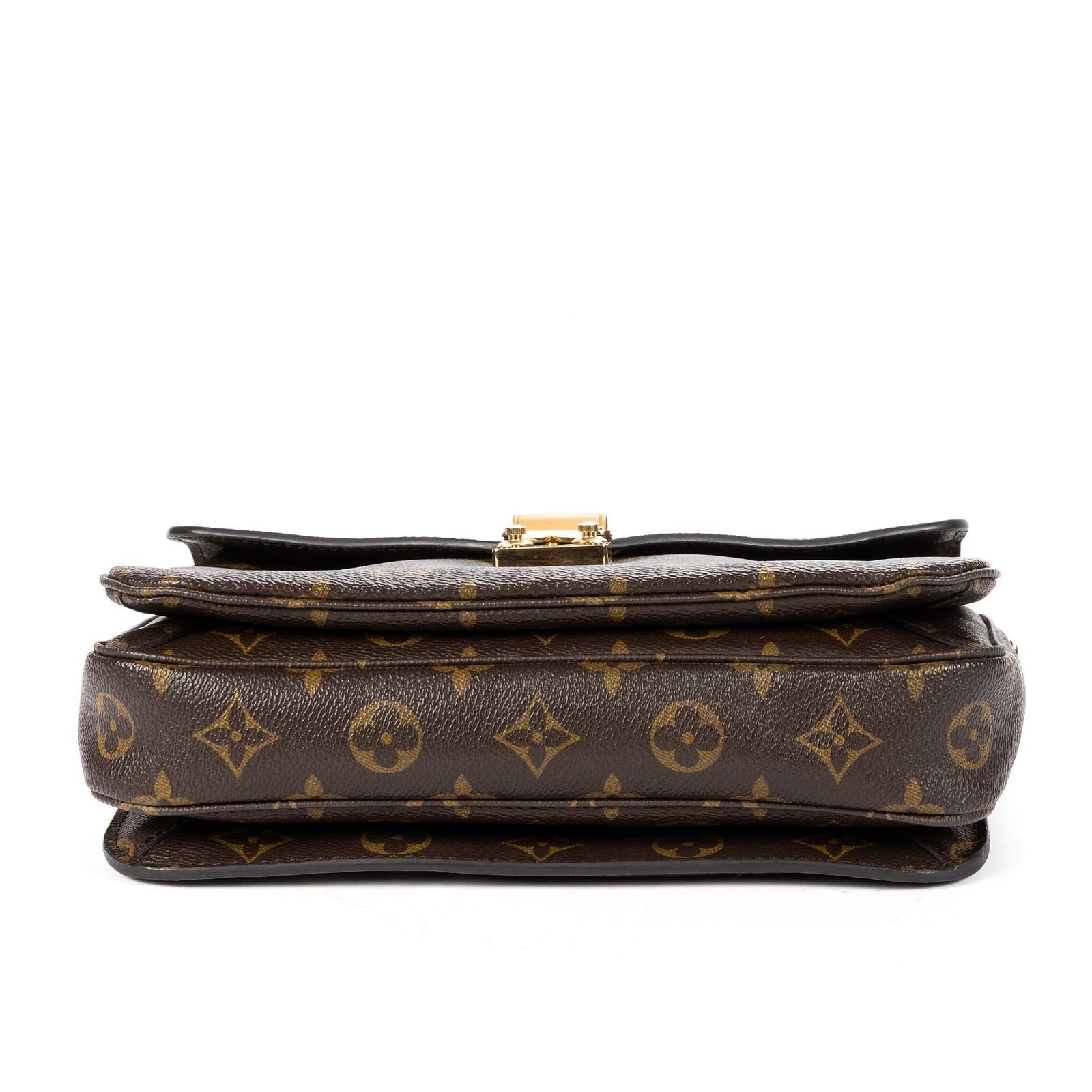 Louis Vuitton Pochette Metis Brown Monogram Canvas Handbag — view 6
