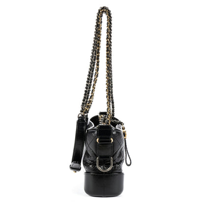 Chanel Gabrielle Hobo Black Quilted Lambskin Leather — view 4